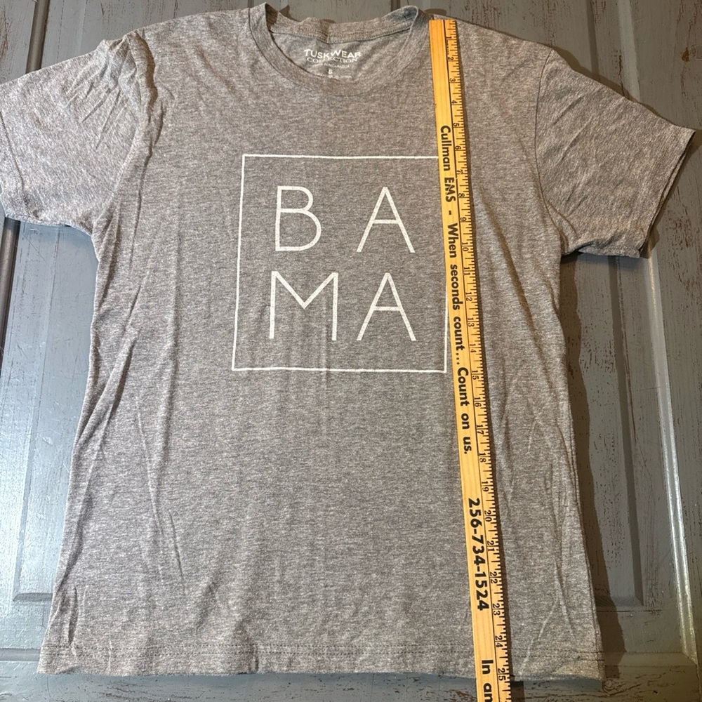 Tuskwear Collection Alabama Crimson Tide Tee Tshirt Gray BAMA Women's Small - Picture 4 of 6